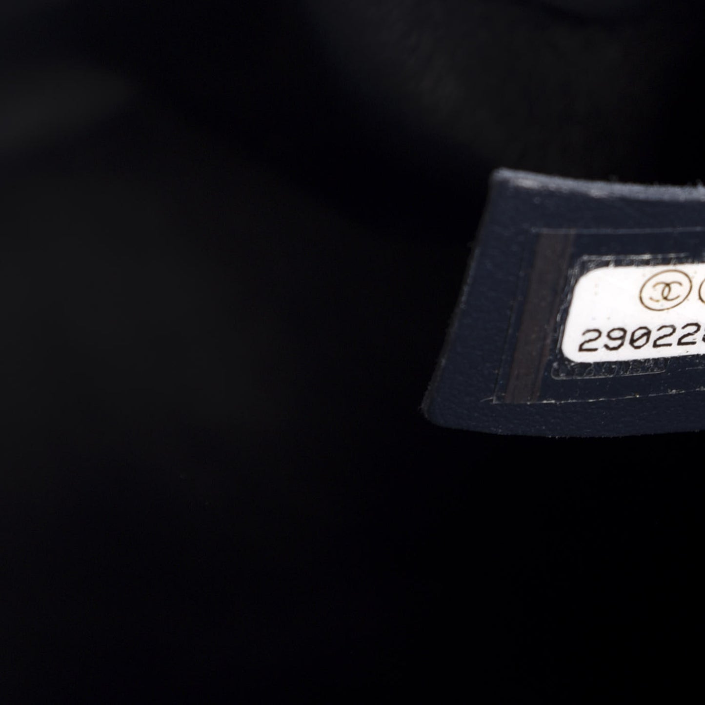 Lambskin Quilted Easy Carry Flap Navy
