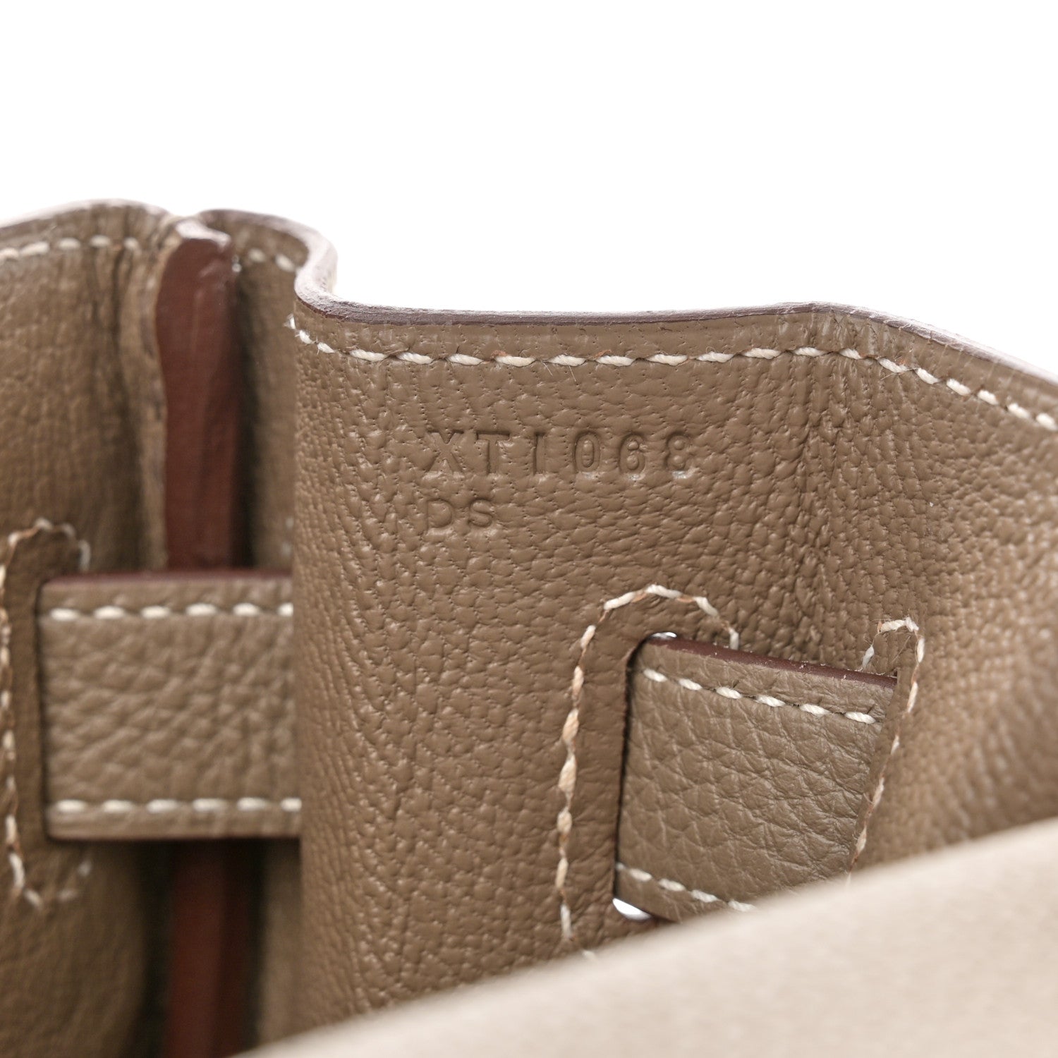 Hermes Togo Kelly Retourne 35 Etoupe 7 of 12