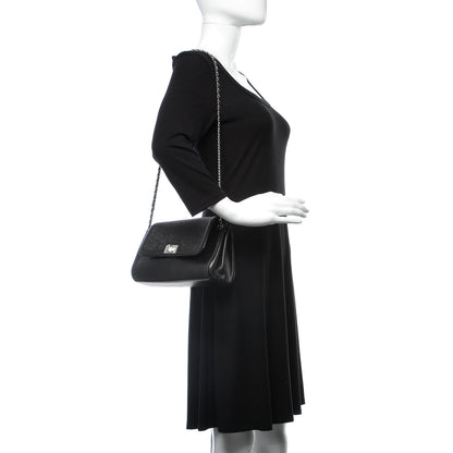 Chanel Lambskin Mademoiselle Accordion Flap Black 3 of 17