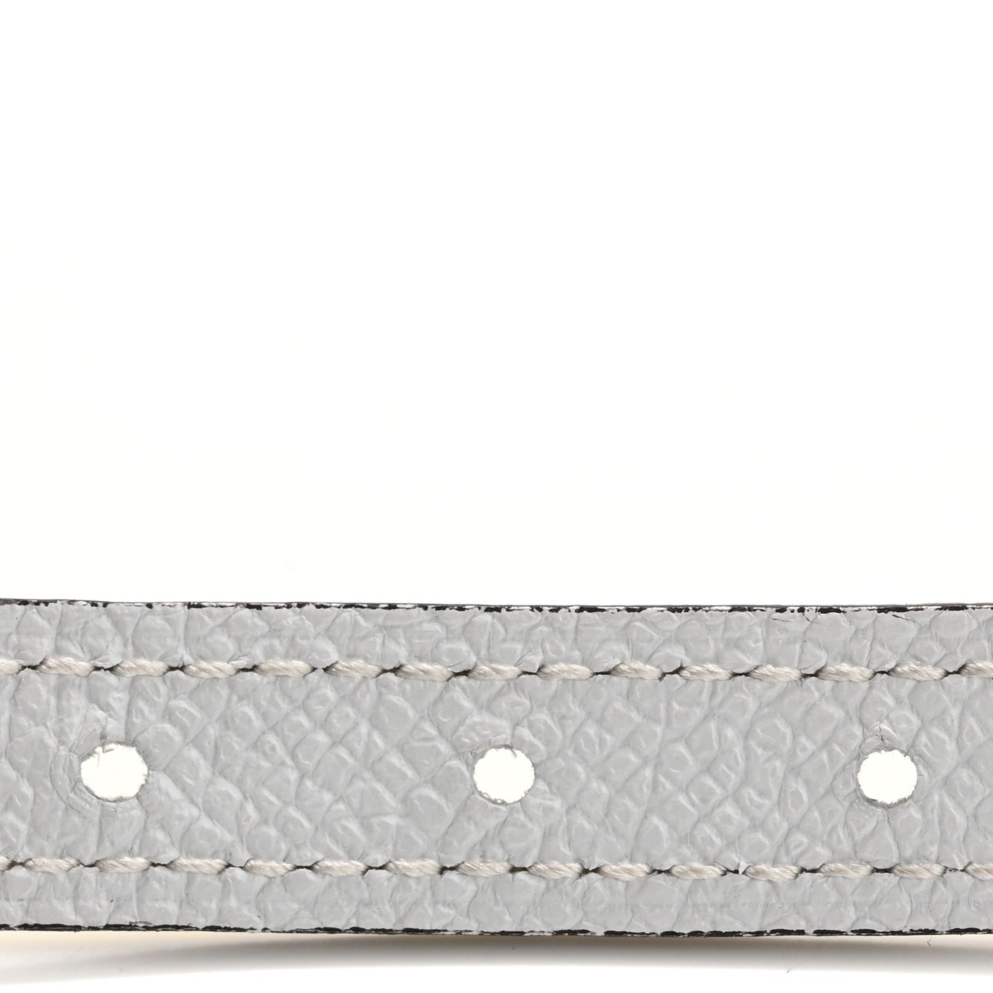 Swift Epsom 13mm H Kelly Belt 80 32 Jaune Poussin White