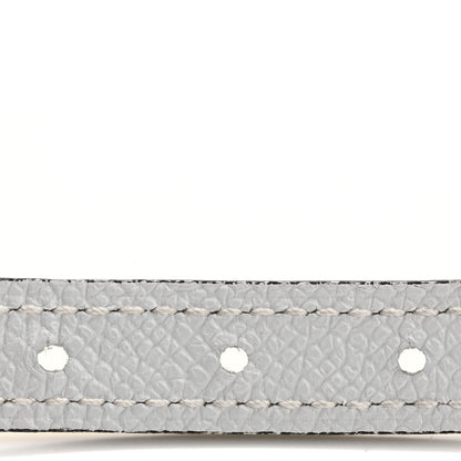 Hermes Swift Epsom 13mm H Kelly Belt 80 32 Jaune Poussin White 3 of 6