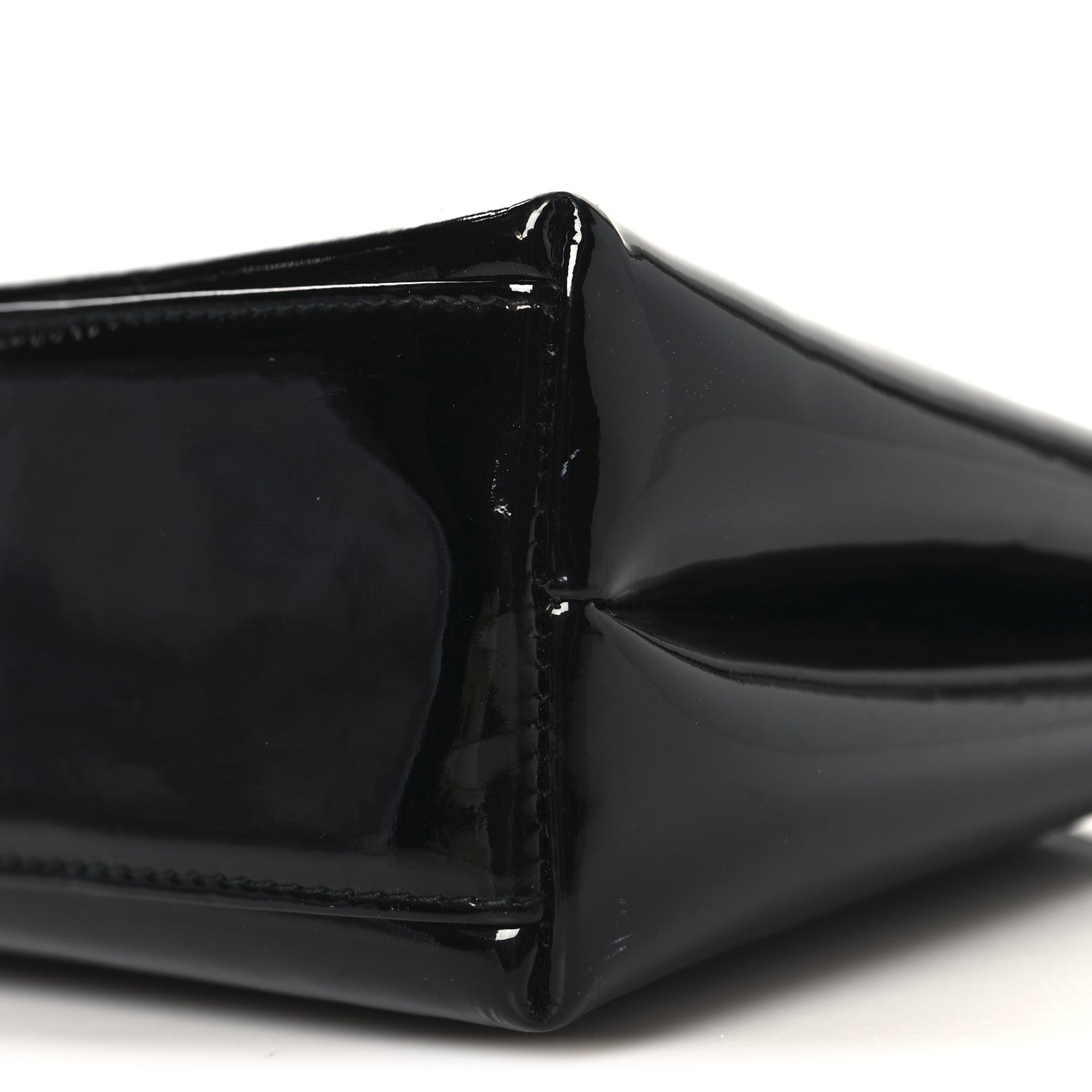 Chanel Patent Small Kelly Flap Bag Black 12 of 12