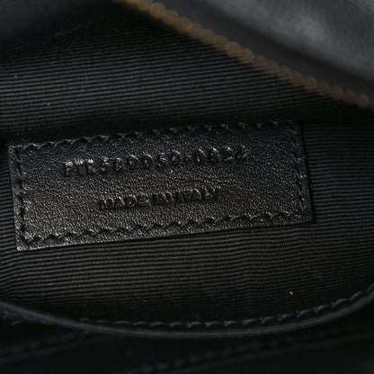 Saint Laurent Grain De Poudre Monogram Belt Bag Black 6 of 9