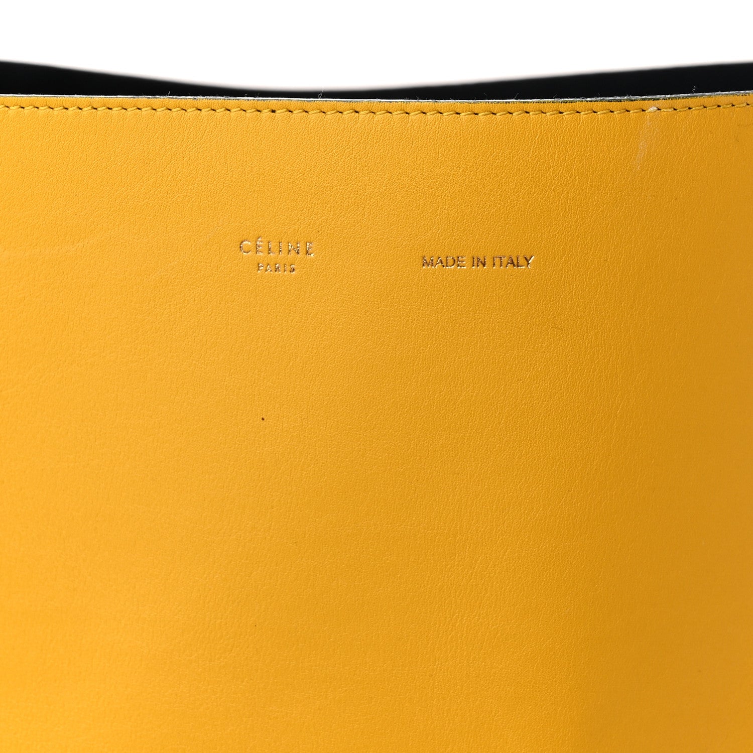 Celine Shiny Smooth Calfskin Zebra Printed Oversized Twisted Cabas Sunflower Light Ruby 7 of 16