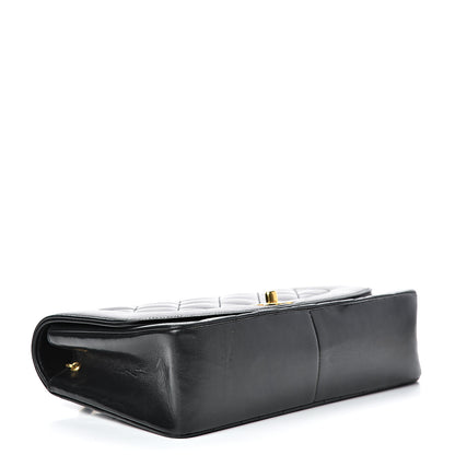 Chanel Lambskin Quilted Medium Single Flap Black 3 of 21