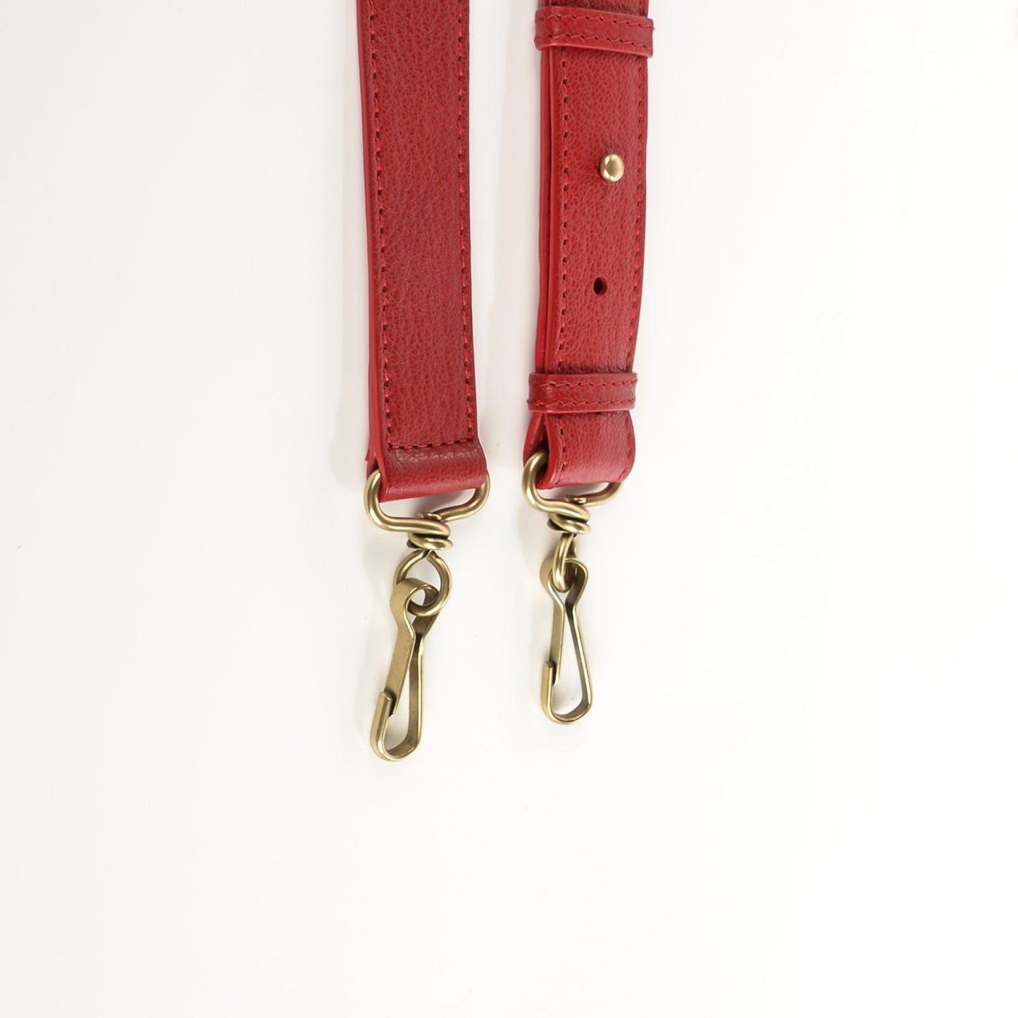 Sugar Goatskin Classic Gold Hardware Velo Rouge Rouge Coquelicot