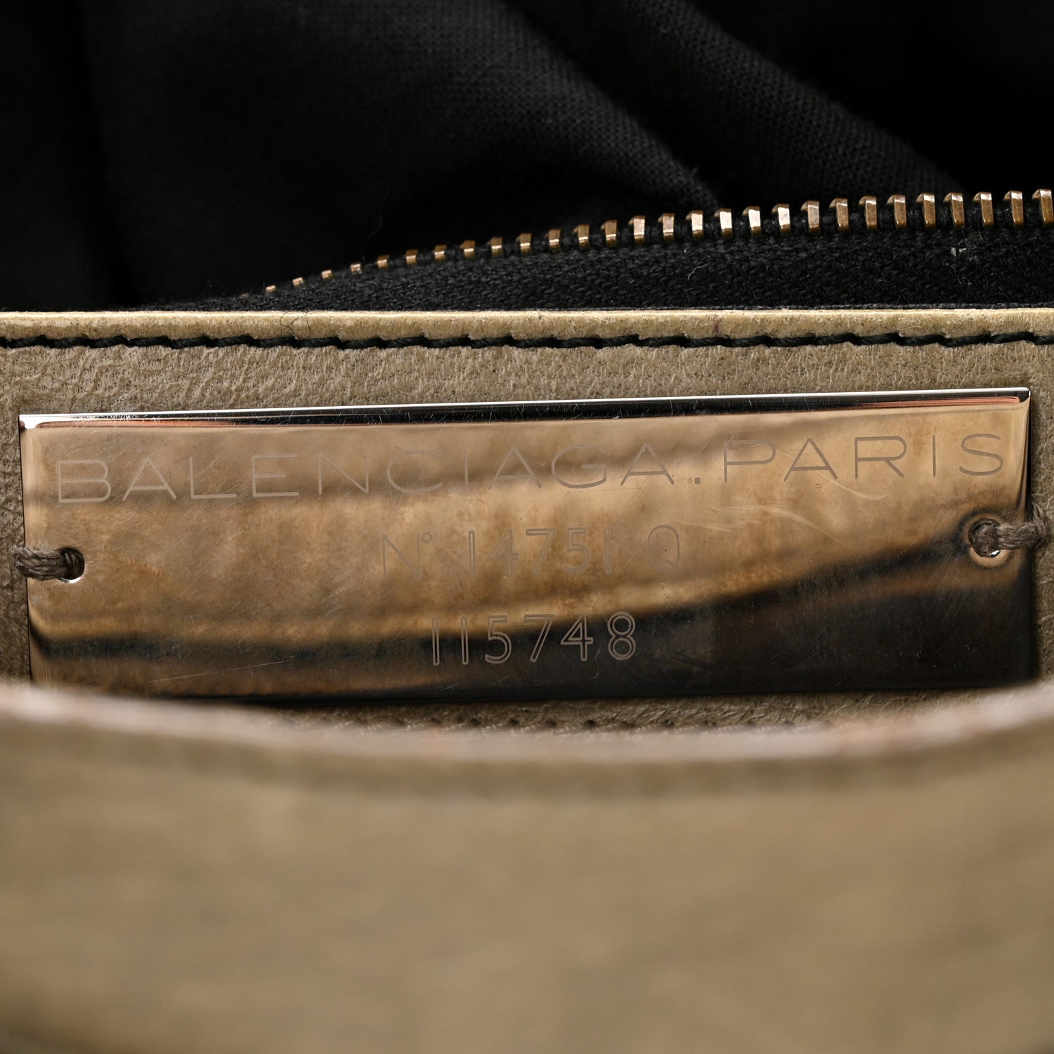 Balenciaga Agneau Classic Hardware City Gris Galet 7 of 13