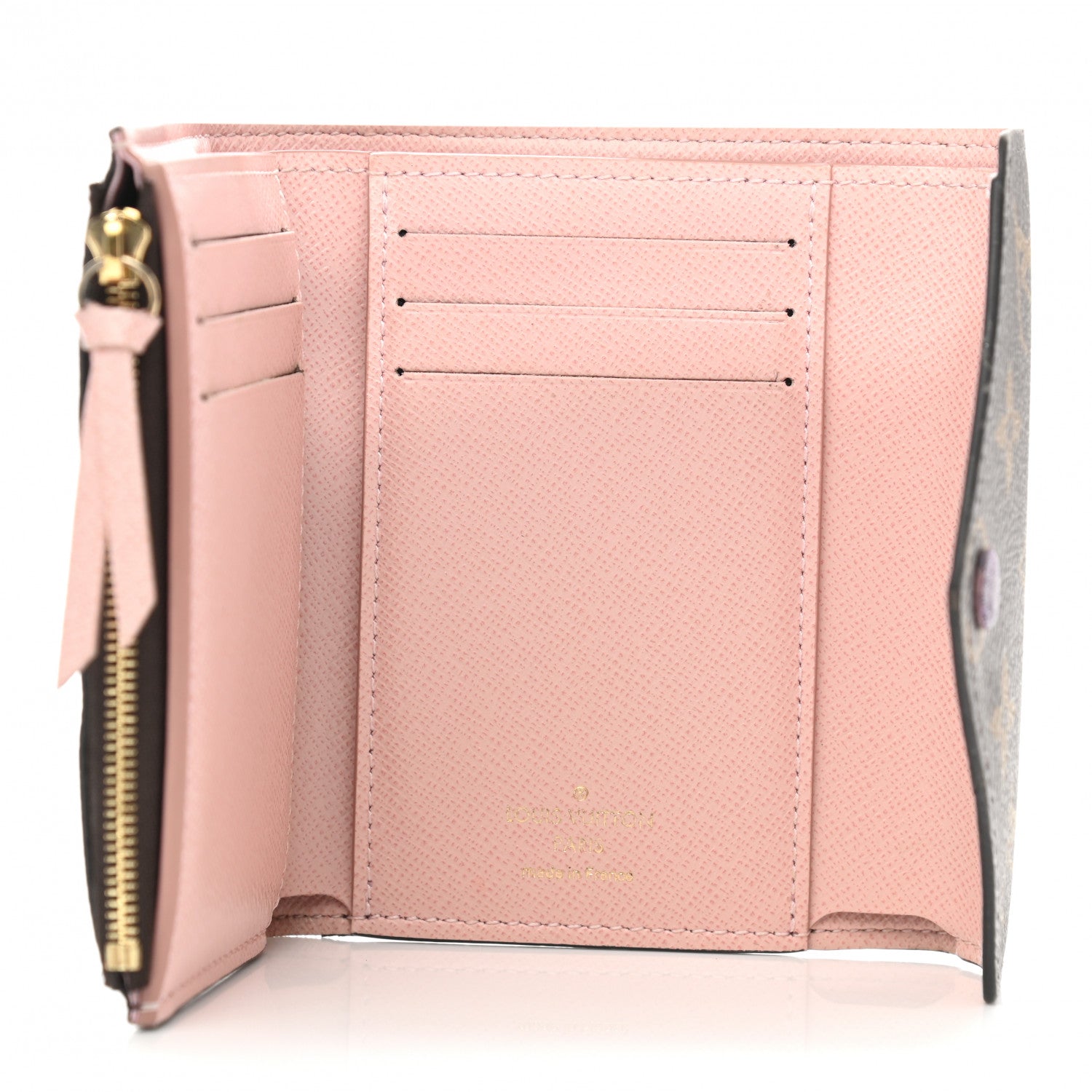 Louis Vuitton Monogram Victorine Wallet Rose Ballerine 5 of 8