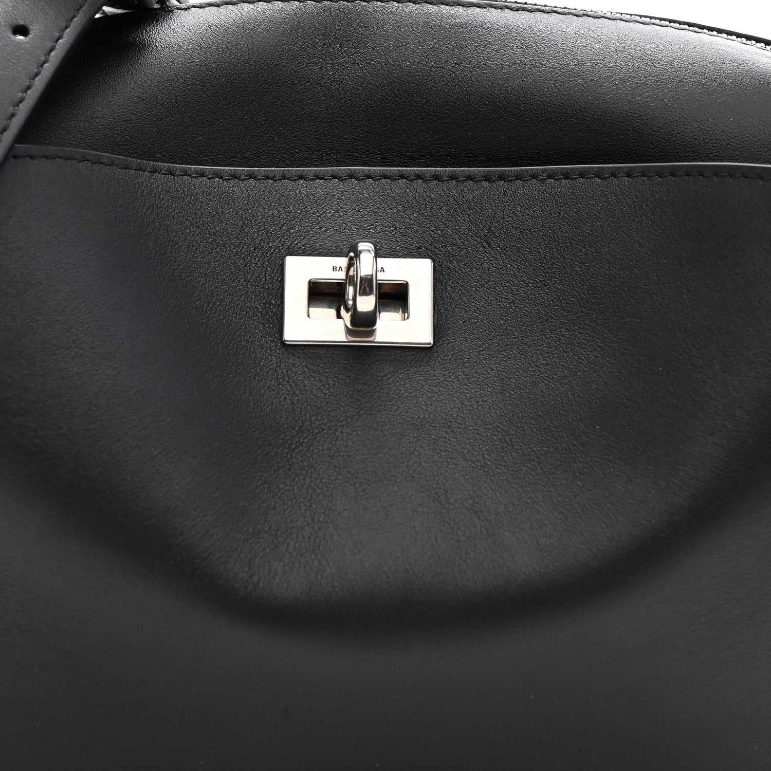 Balenciaga Smooth Calfskin Rodeo Camera Bag Black 8 of 10