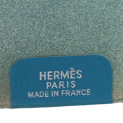 Hermes Togo Ulysse PM Notebook Cover Blue Jean 6 of 8