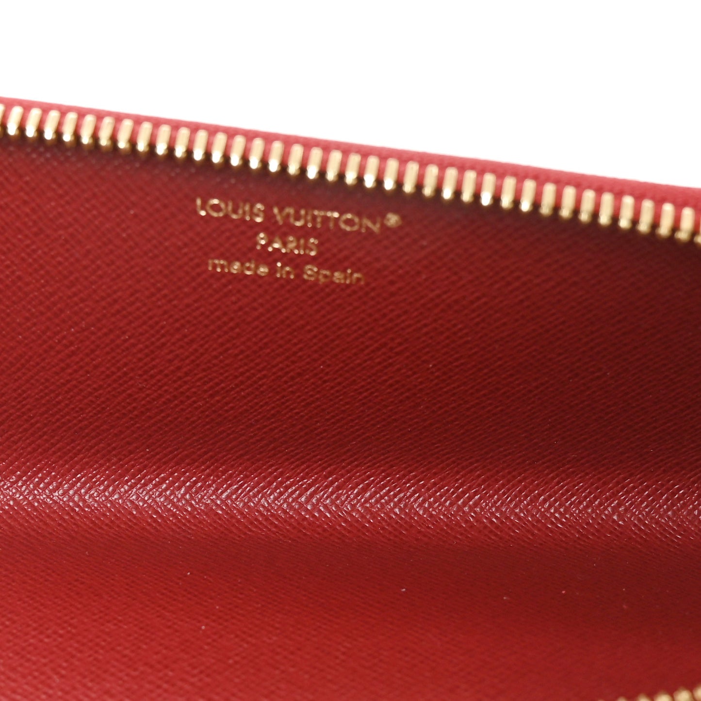 Monogram Charlotte Pencil Pouch Rouge