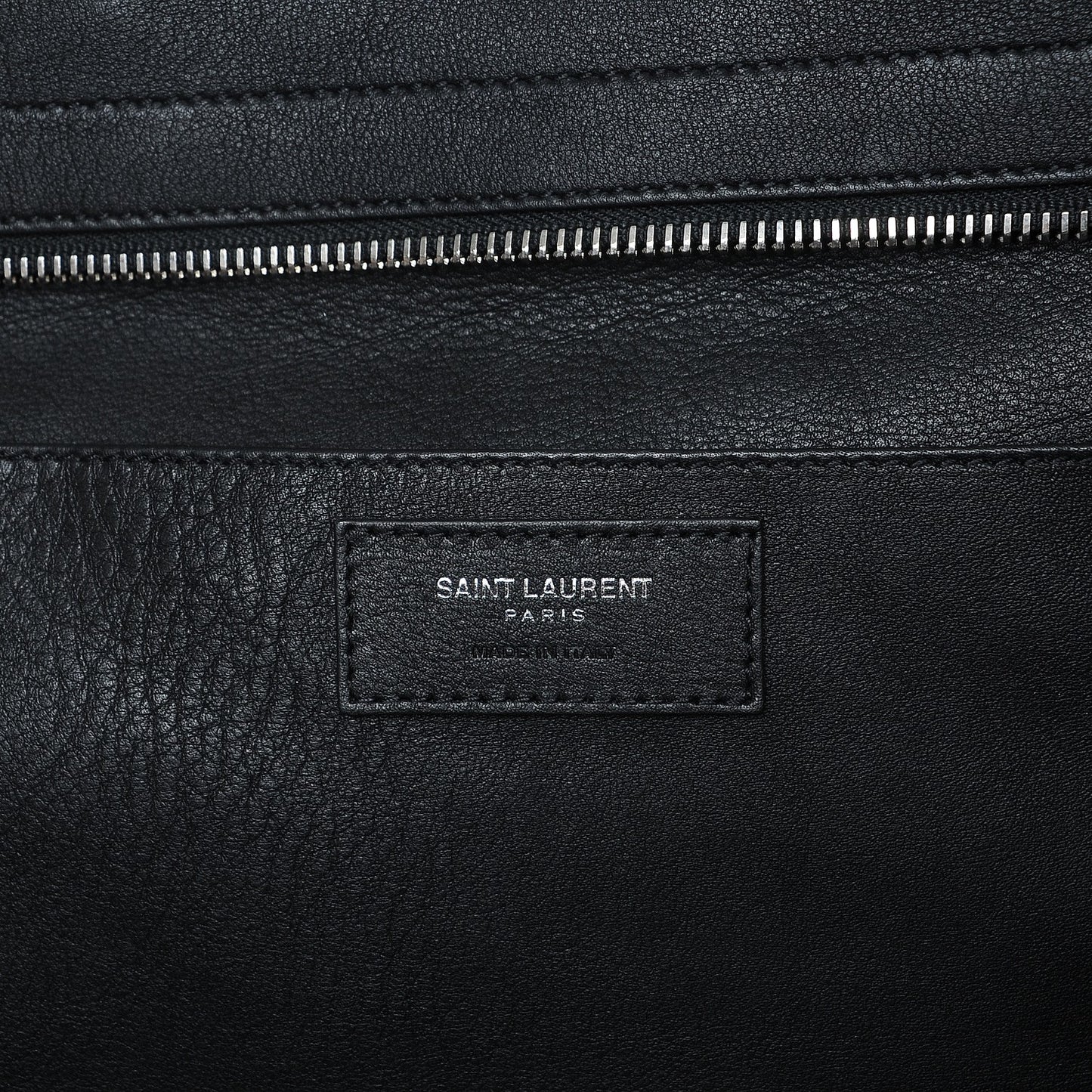 Smooth Calfskin Python Monogram Downtown Cabas Black Grey