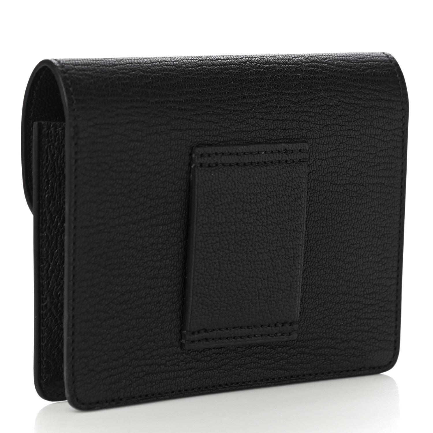 Hermes Chevre Mysore Roulis Slim Wallet Black 5 of 12