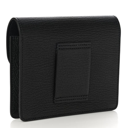 Hermes Chevre Mysore Roulis Slim Wallet Black 5 of 12