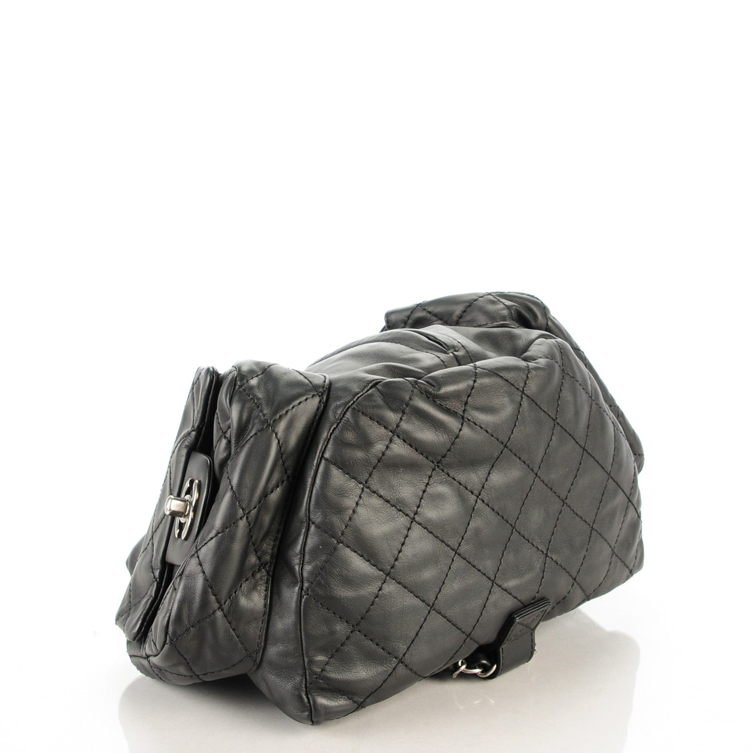 Chanel Calfskin Large Backpack Is Back Black 4 of 7