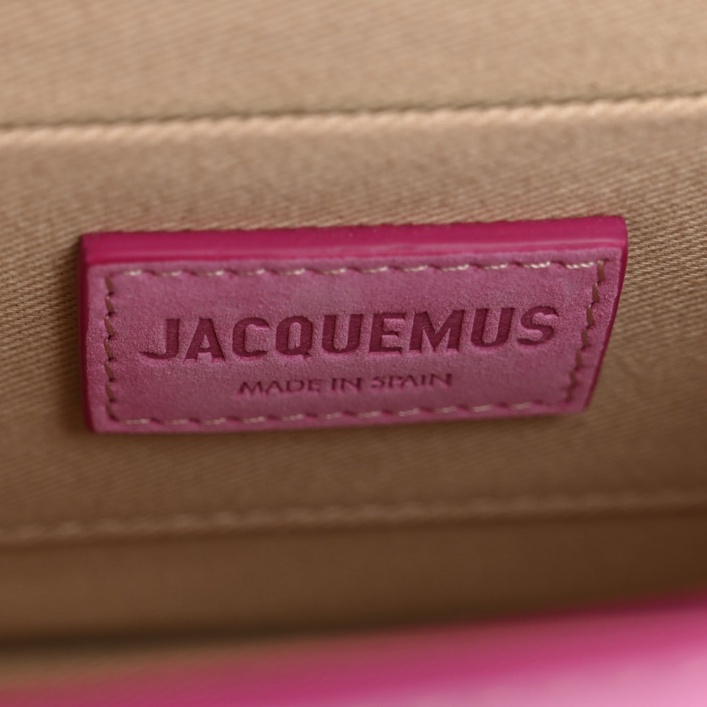 Suede Le Chiquito Noeud Pink