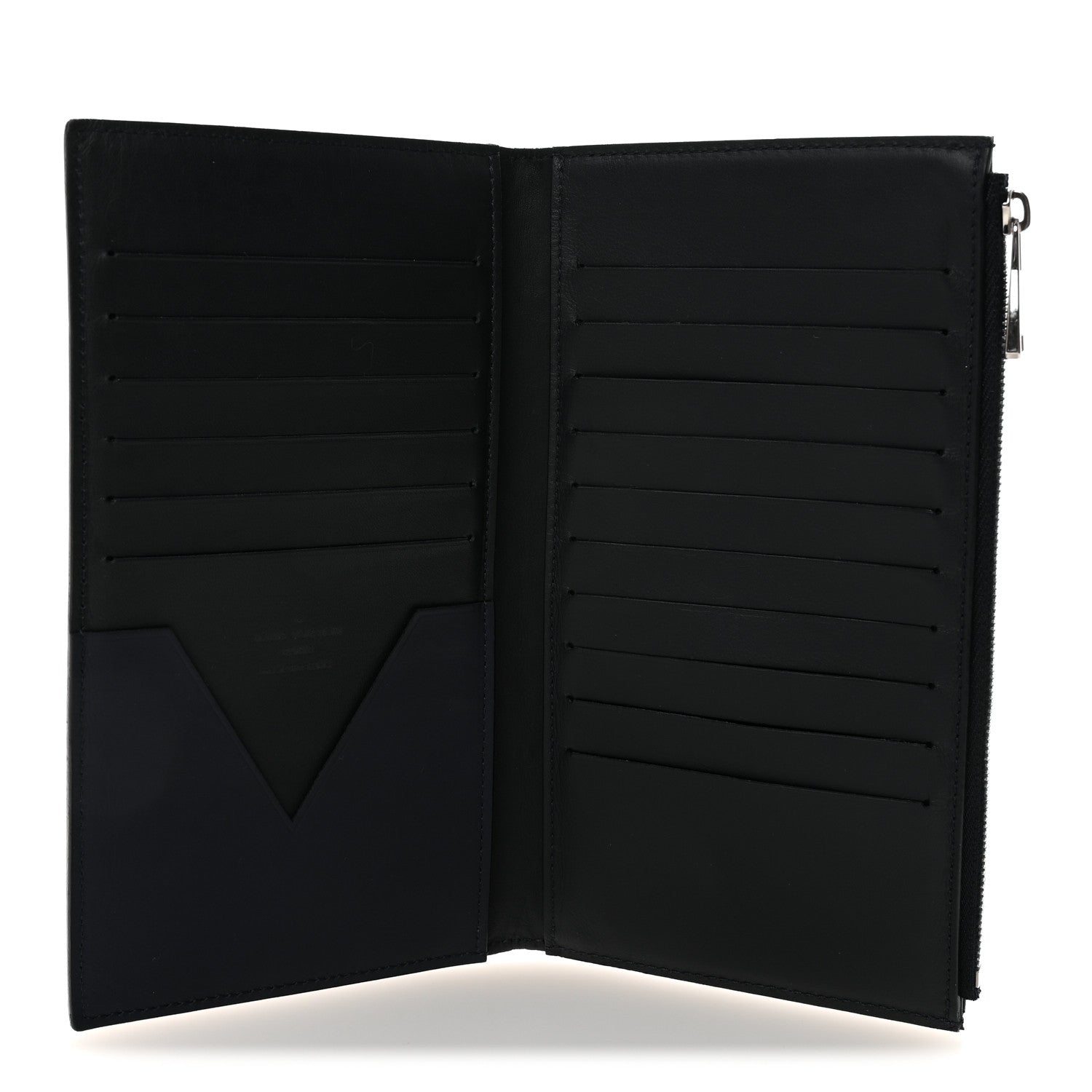 Louis Vuitton Smooth Calfskin America's Cup Organizer Wallet  Navy 5 of 6