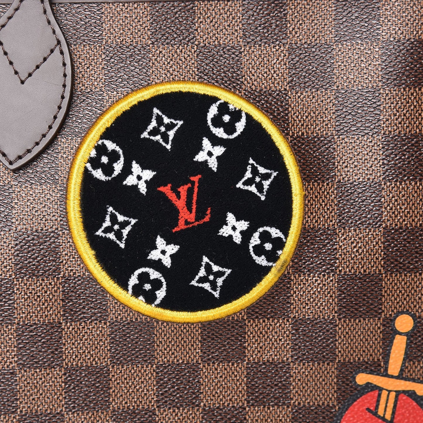 Damier Ebene Travel Stickers Neo Neverfull MM