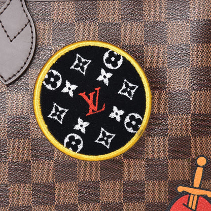 Louis Vuitton Damier Ebene Travel Stickers Neo Neverfull MM 17 of 17