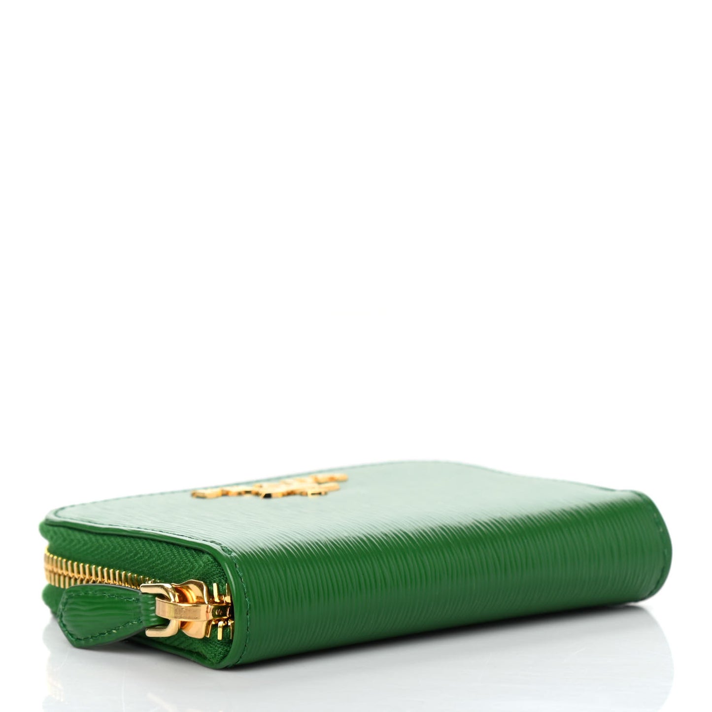 Vitello Move Metal Coin Purse Verde