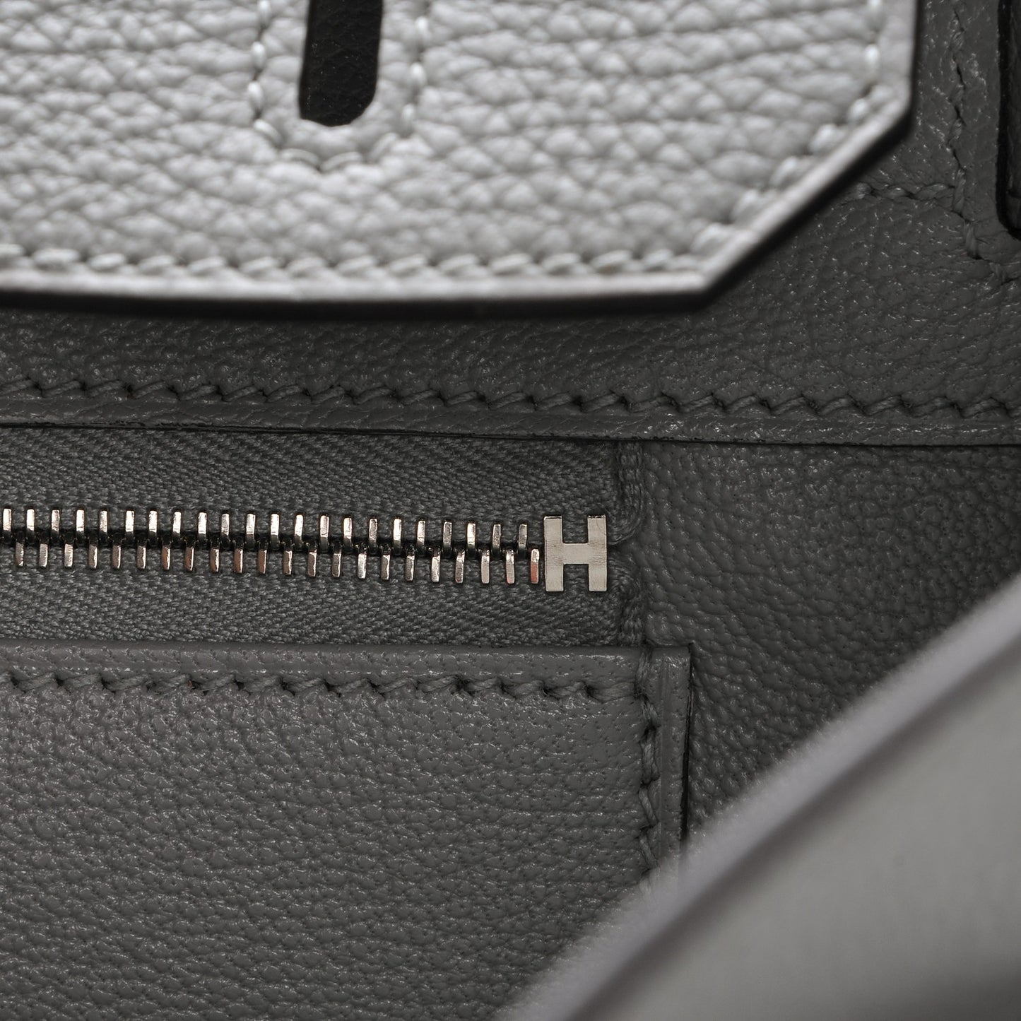 Togo Birkin 30 Gris Mouette