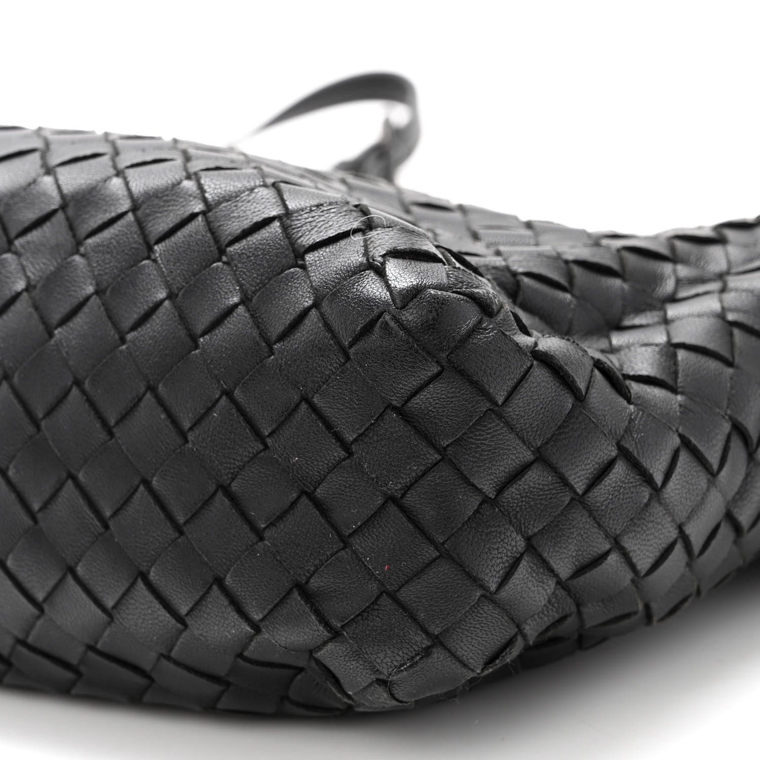 Bottega Veneta Nappa Intrecciato Crossbody Messenger Black 9 of 9