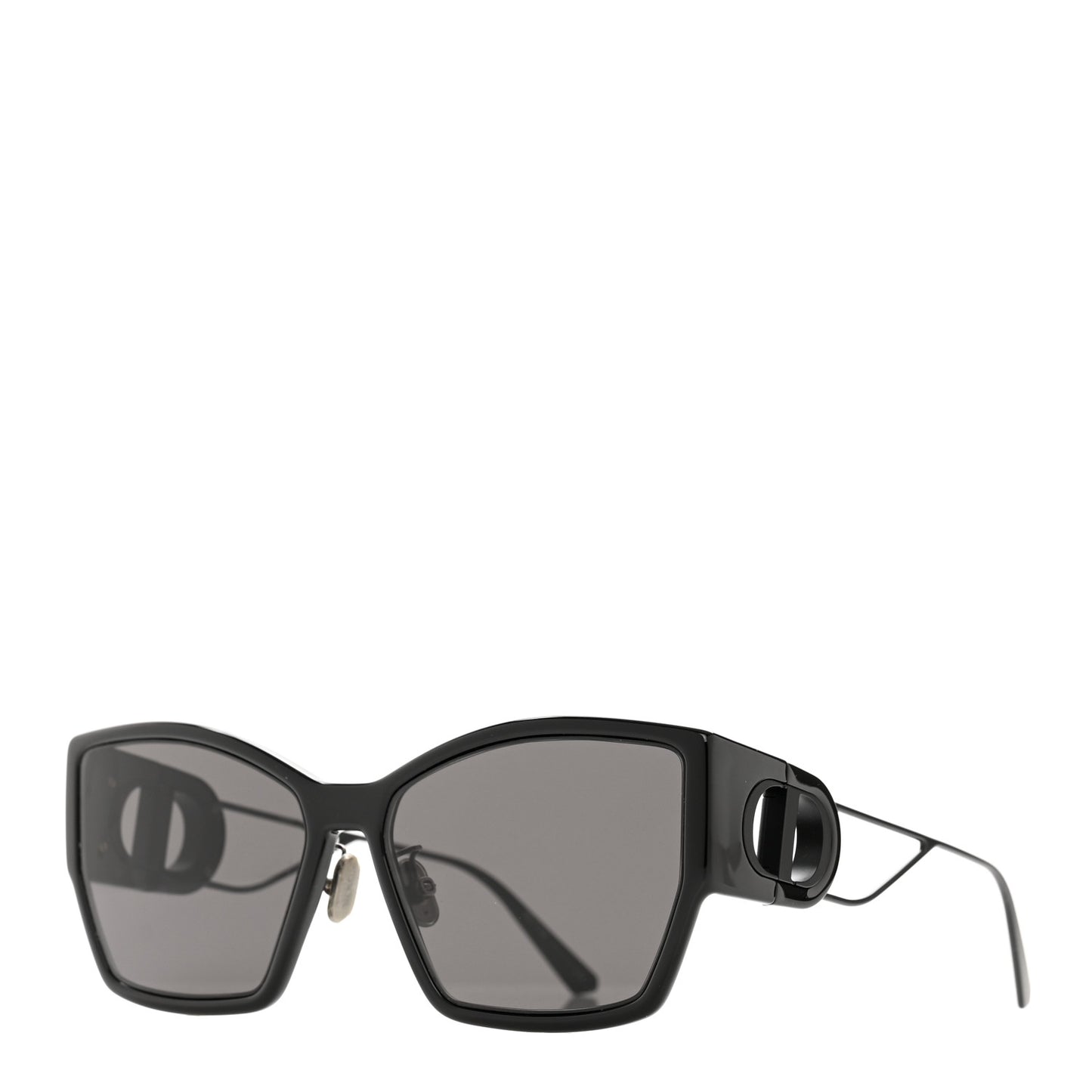 Rectangular 30 Montaigne 1 Sunglasses Black