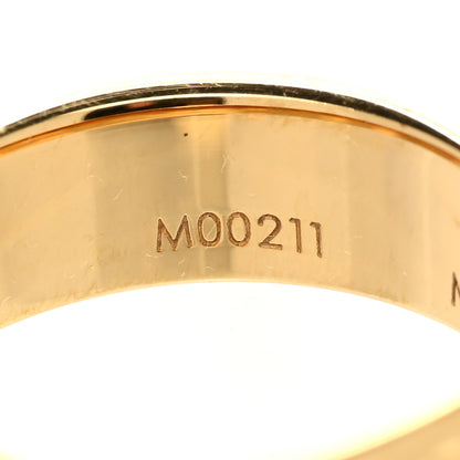 Louis Vuitton Monogram Nanogram Ring Gold 6 of 7