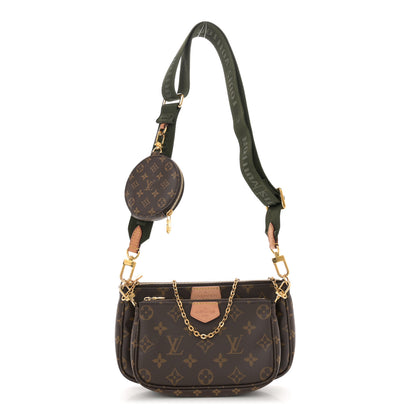 Louis Vuitton Monogram Multi Pochette Accessories Kaki 1 of 9