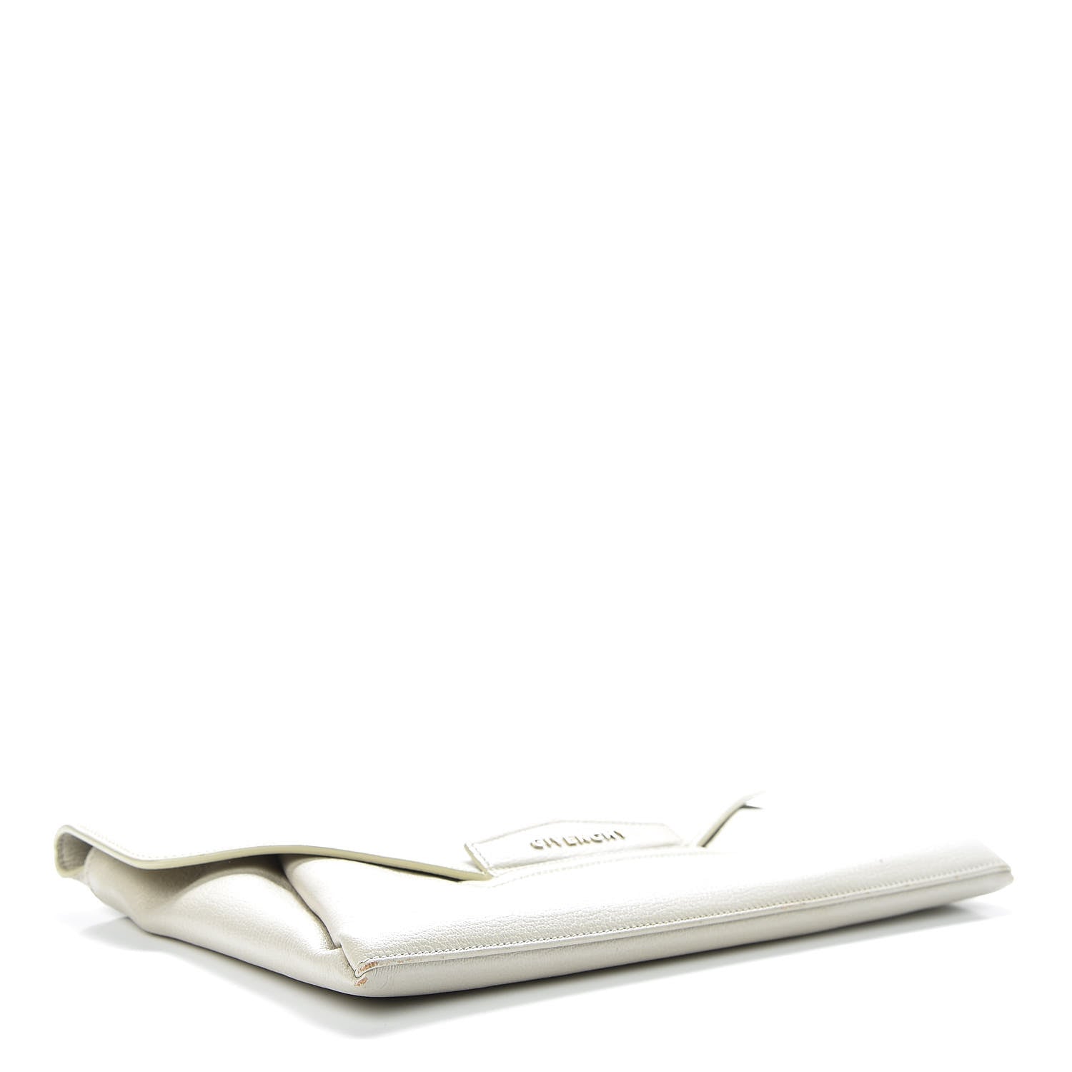 Givenchy Sugar Goatskin Medium Antigona Envelope Clutch Ivory 4 of 17