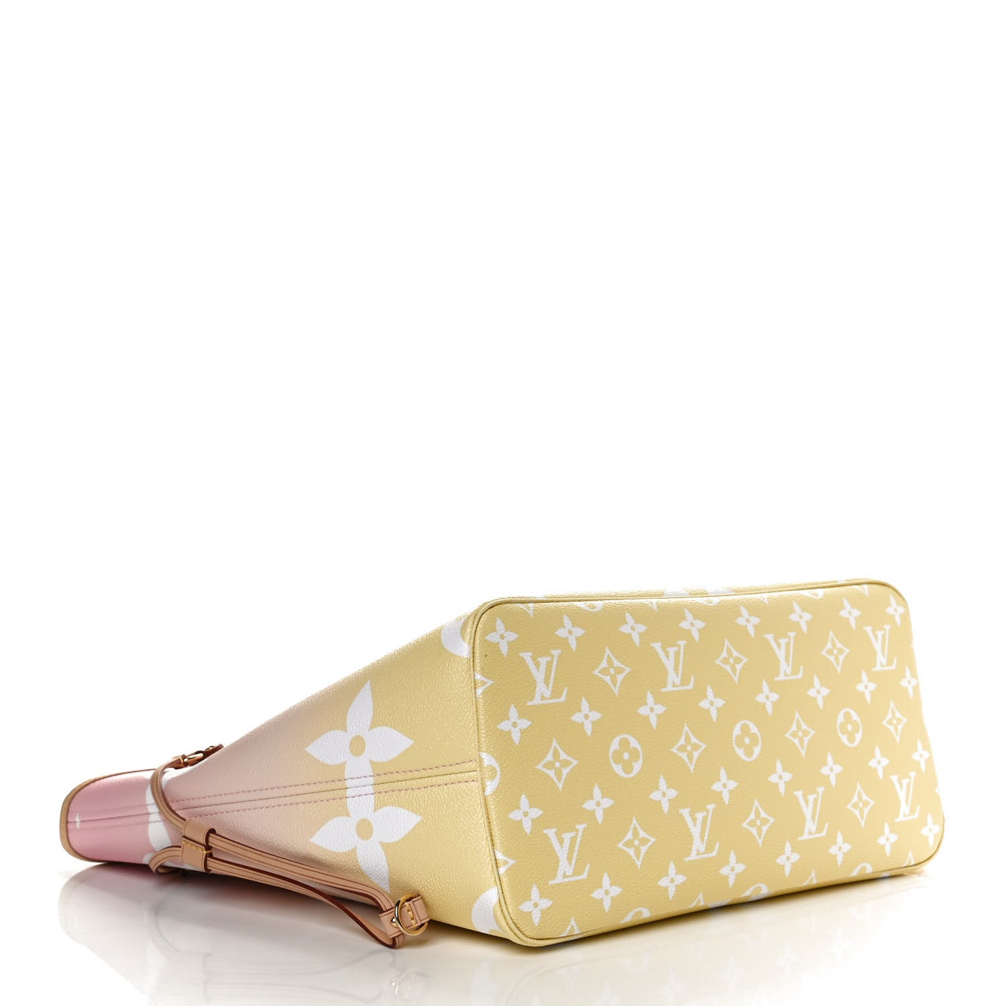 Monogram Giant By The Pool Neverfull MM Light Pink