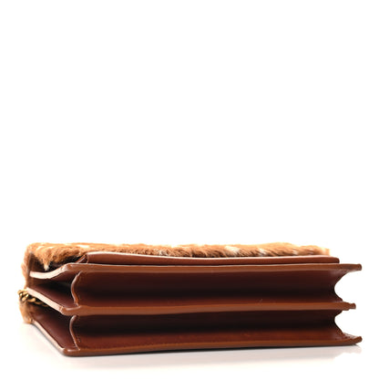 Saint Laurent Pony Hair Calfskin Medium Monogram Sunset Fawn 4 of 13