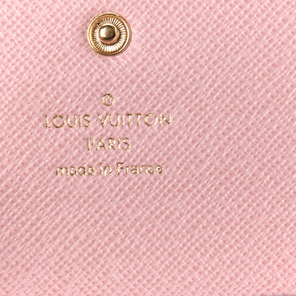 Louis Vuitton Damier Ebene Multicles 6 Key Holder Rose Ballerine 6 of 8