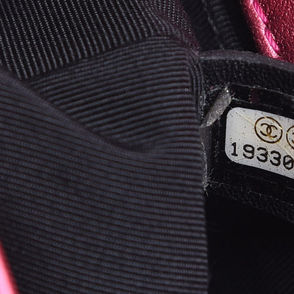 Chanel Metallic Patent Calfskin Quilted Medium Boy Flap Pink 7 of 14