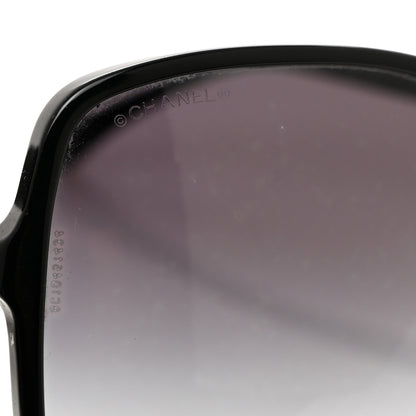 Chanel Lambskin Square Chain Sunglasses 5210-Q Black 7 of 7