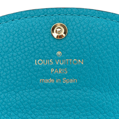 Louis Vuitton Empreinte Rosalie Coin Purse Turquoise 7 of 7