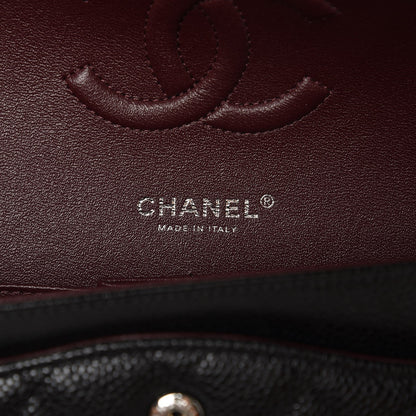 Chanel Caviar Quilted Medium Double Flap Black 7 of 9