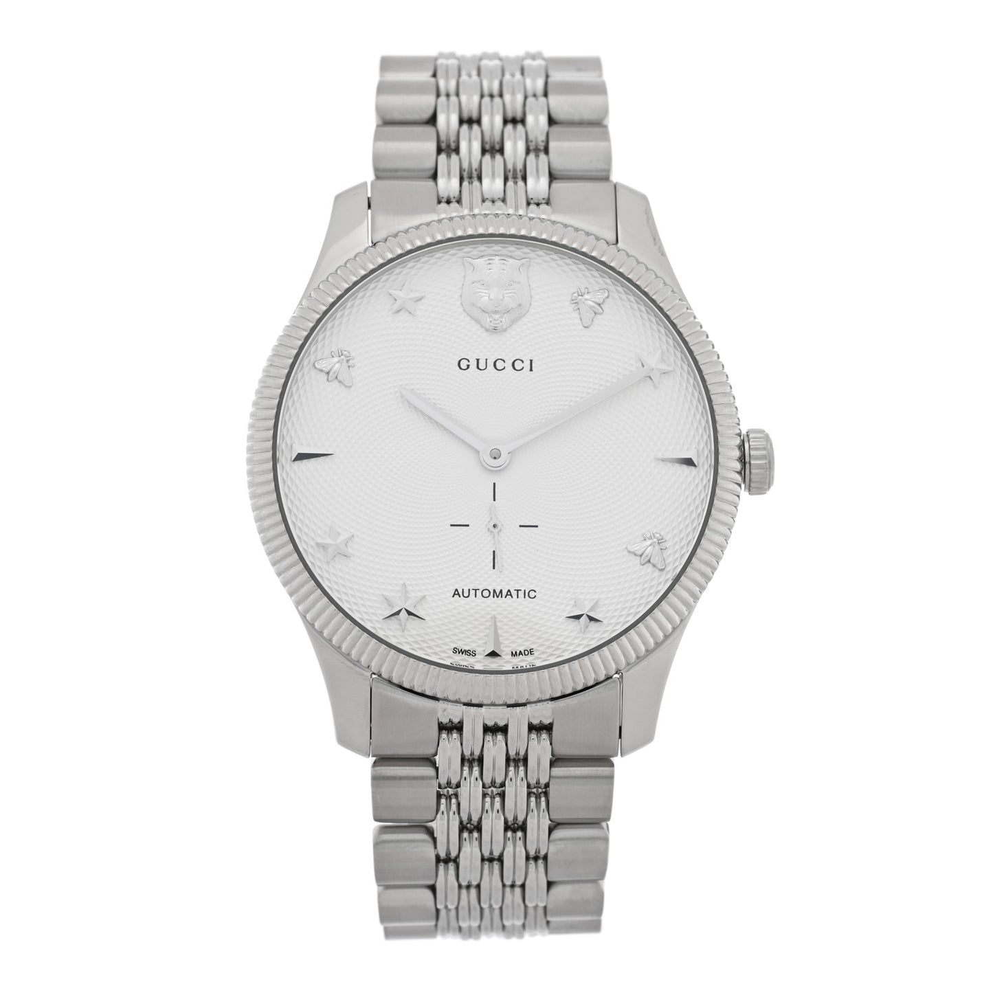 Stainless Steel 40mm G-Timeless Charm Automatic Watch