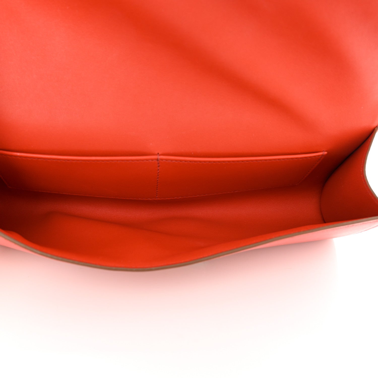 Hermes Tadelakt Egee Clutch Sanguine 5 of 15