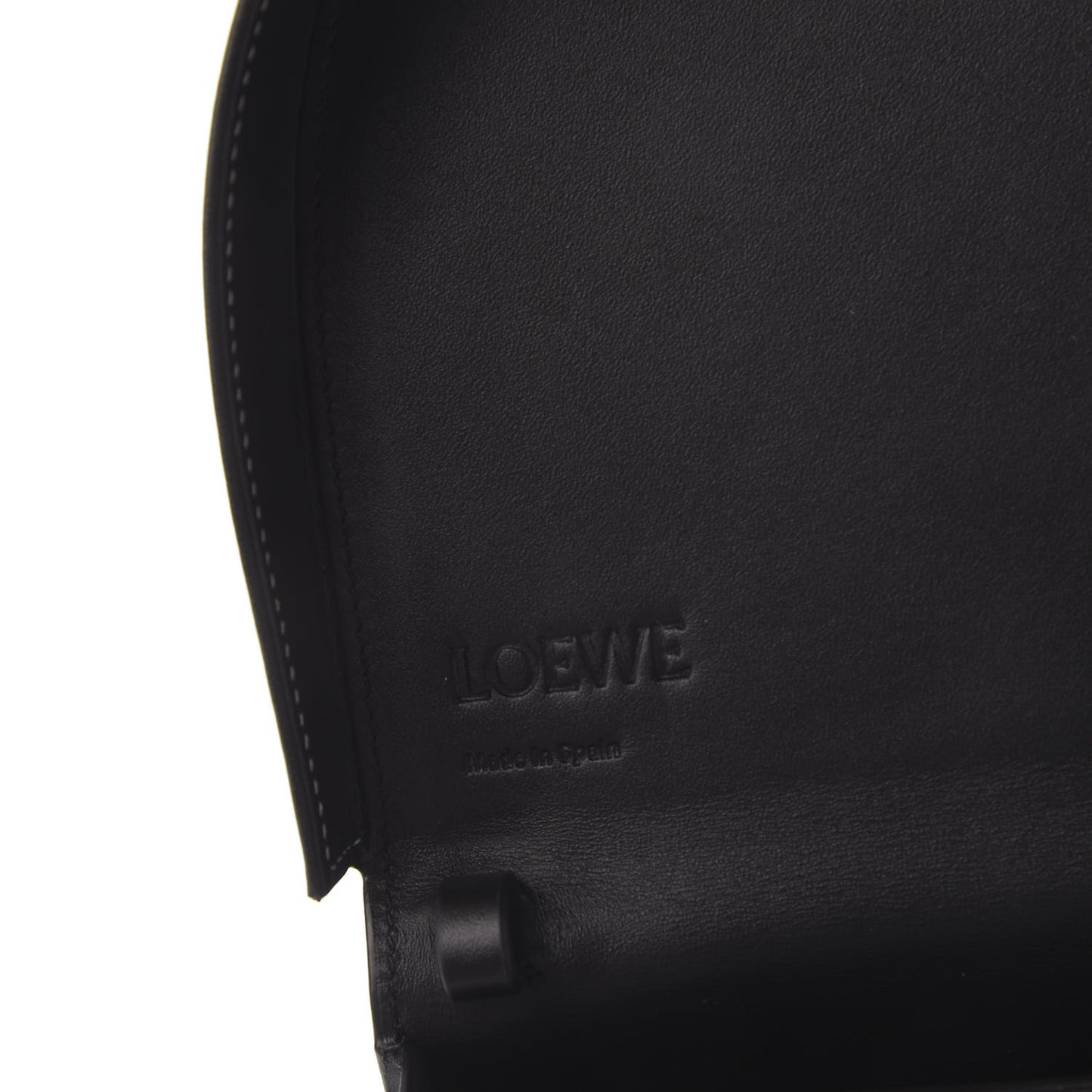 Soft Calfskin Heel Bag Black