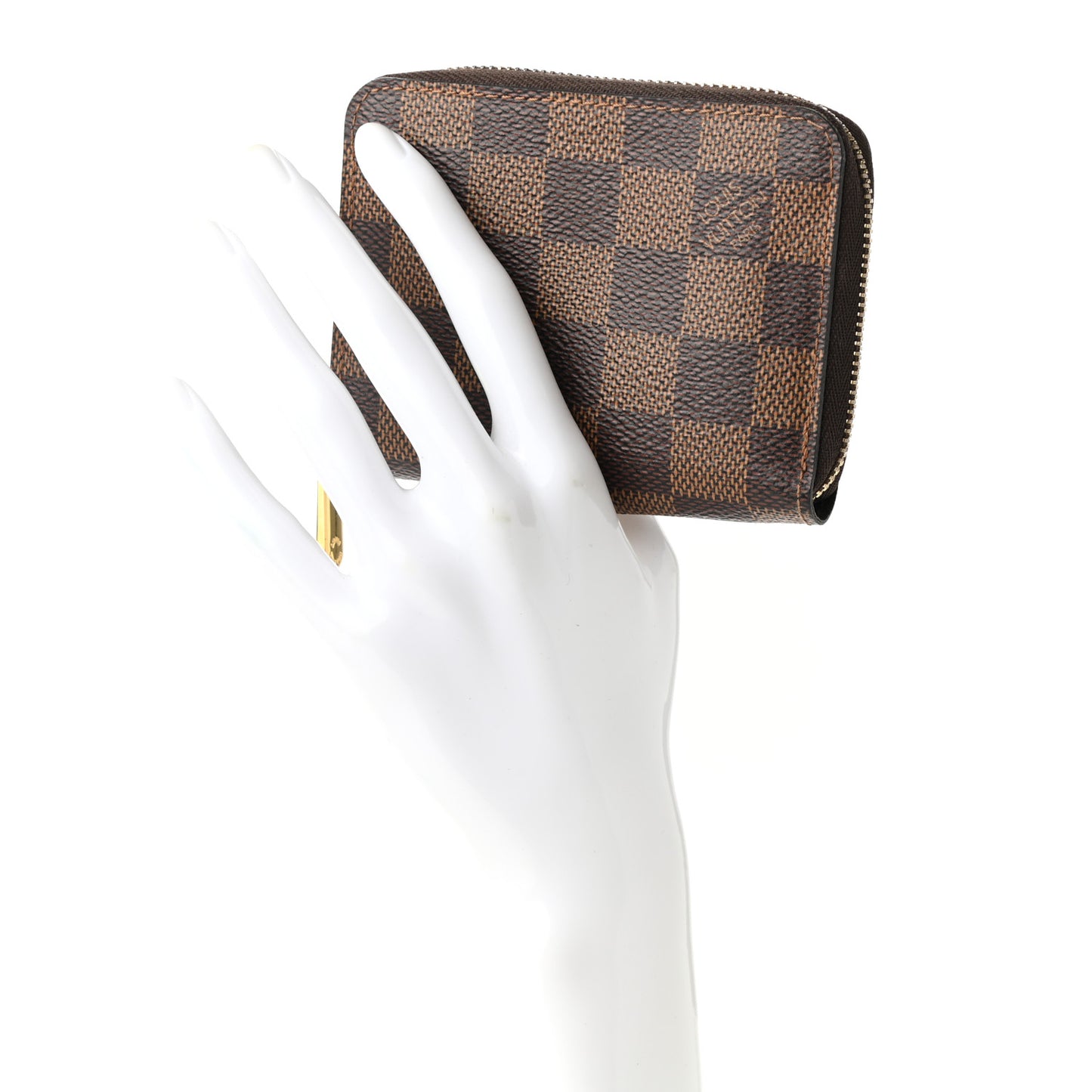 Damier Ebene Zippy Coin Purse