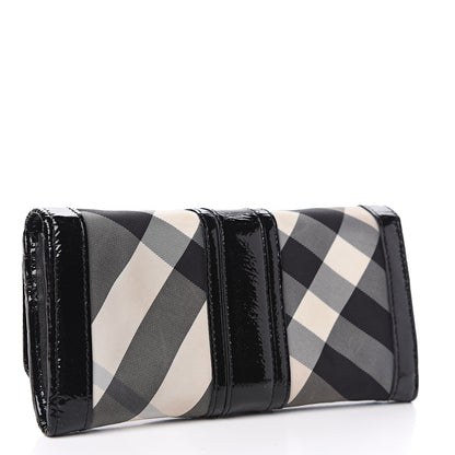 Burberry Beat Check Penrose Continental Wallet Black 2 of 10