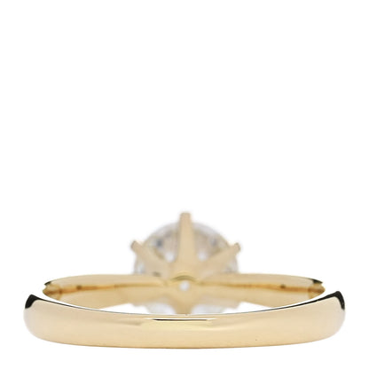 Parker & West by FASHIONPHILE 18K Yellow Gold Diamond 1.24ct Solitaire Engagement Ring 53 6.25 4 of 10