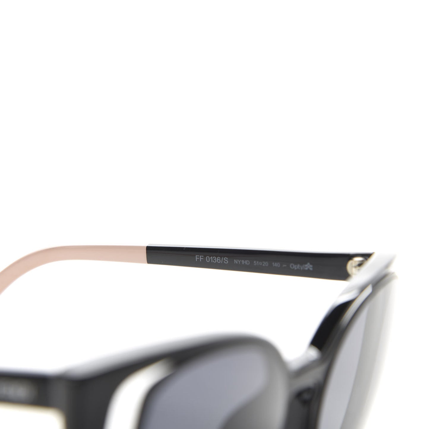 Cat Eye Paradeyes Sunglasses FF 0136/S Black Pink