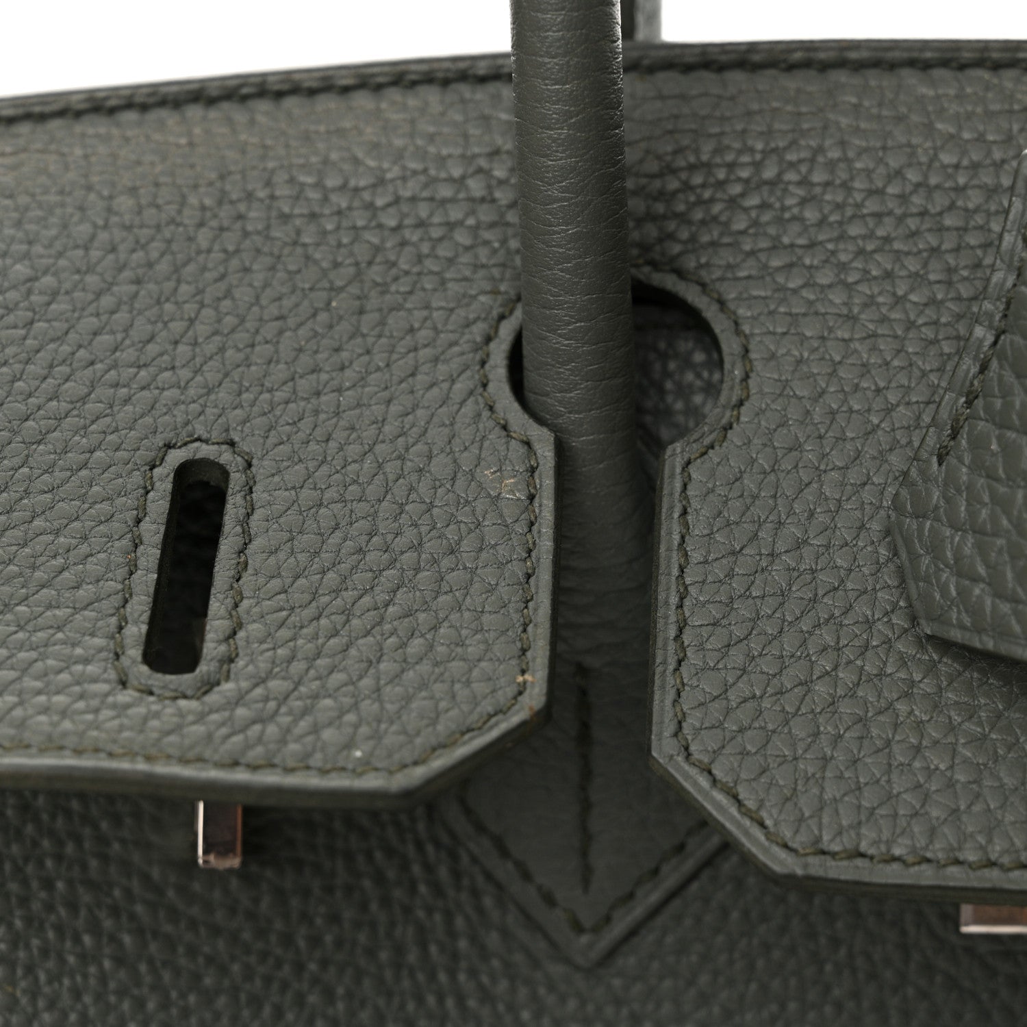 Hermes Togo Birkin 30 Vert Amande 14 of 19