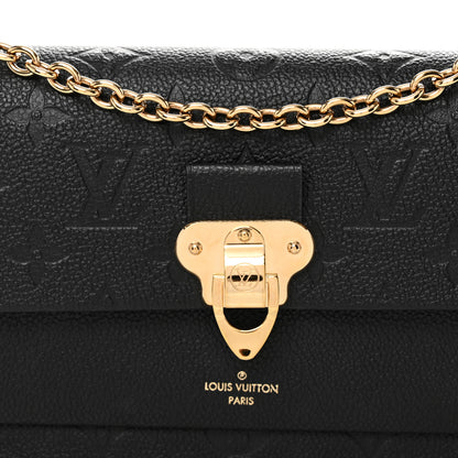Louis Vuitton Empreinte Vavin Chain Wallet Black 7 of 9