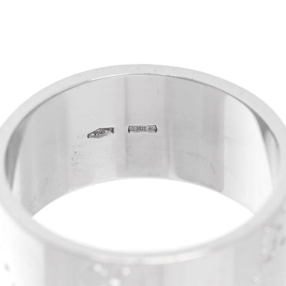 Gucci 18K White Gold Wide Icon Ring 55 7.25 6 of 6