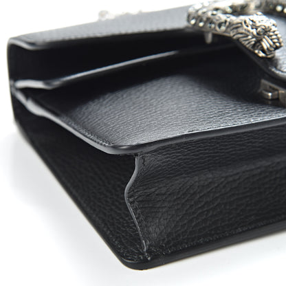 Gucci Calfskin Mini Dionysus Shoulder Bag Black 9 of 10