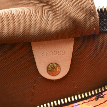 Louis Vuitton Monogram Roses Speedy 30 7 of 10