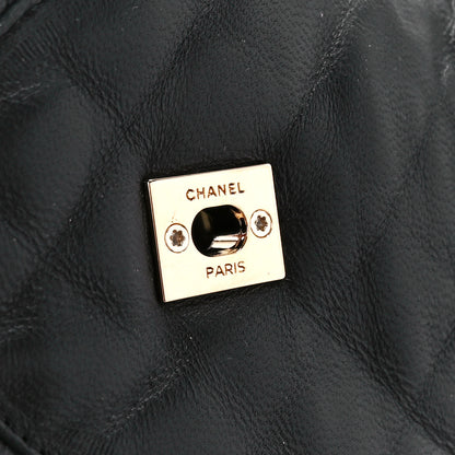Chanel Lambskin Quilted CC Turnlock Loafers 40 Black 8 of 10